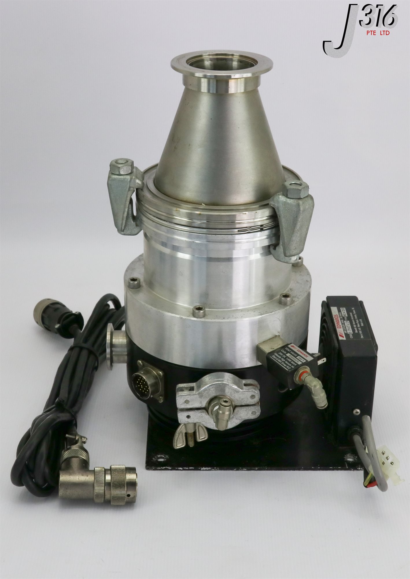カム 18423 EDWARDS TURBOMOLECULAR PUMP P/N: B74003000 W/ EXT 250H/ISO